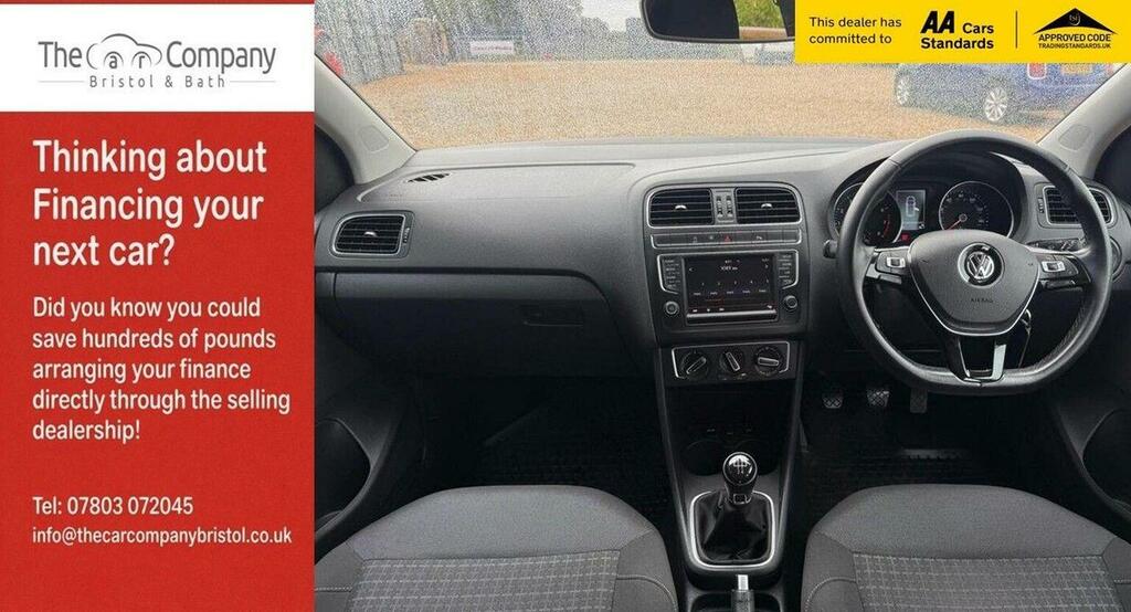 Volkswagen Polo Hatchback 1.2 Tsi Bluemotion Tech Match Euro 6 S Red #2