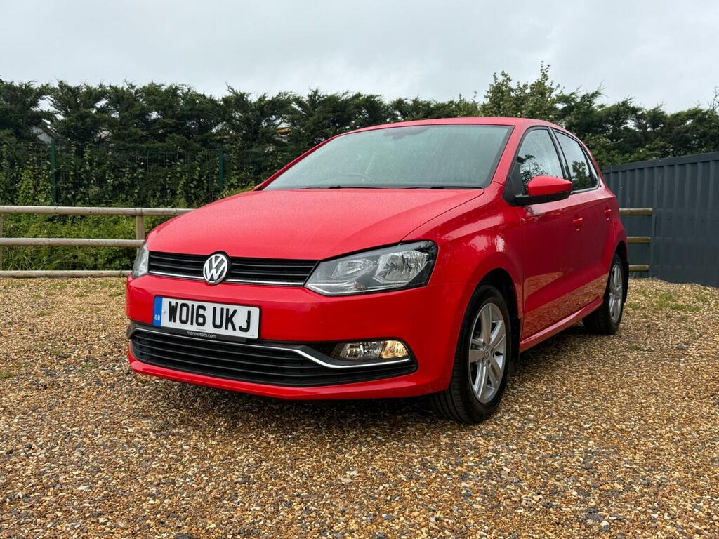 Volkswagen Polo Hatchback 1.2 Tsi Bluemotion Tech Match Euro 6 S Red #5