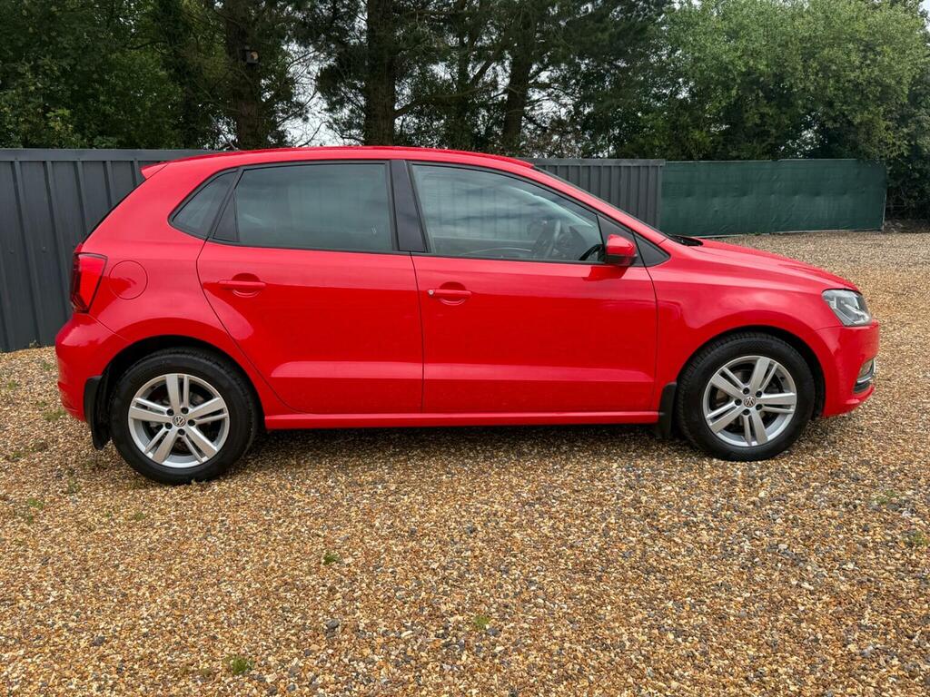 Volkswagen Polo Hatchback 1.2 Tsi Bluemotion Tech Match Euro 6 S Red #3