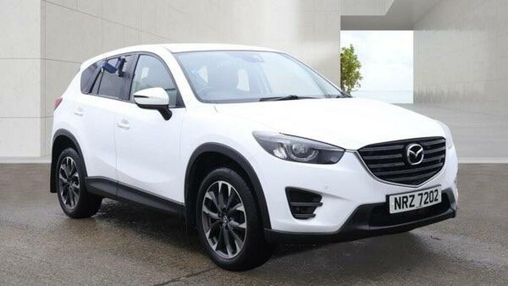 Mazda CX-5 2.2 Skyactiv-d Sport Nav Euro 6 Ss White