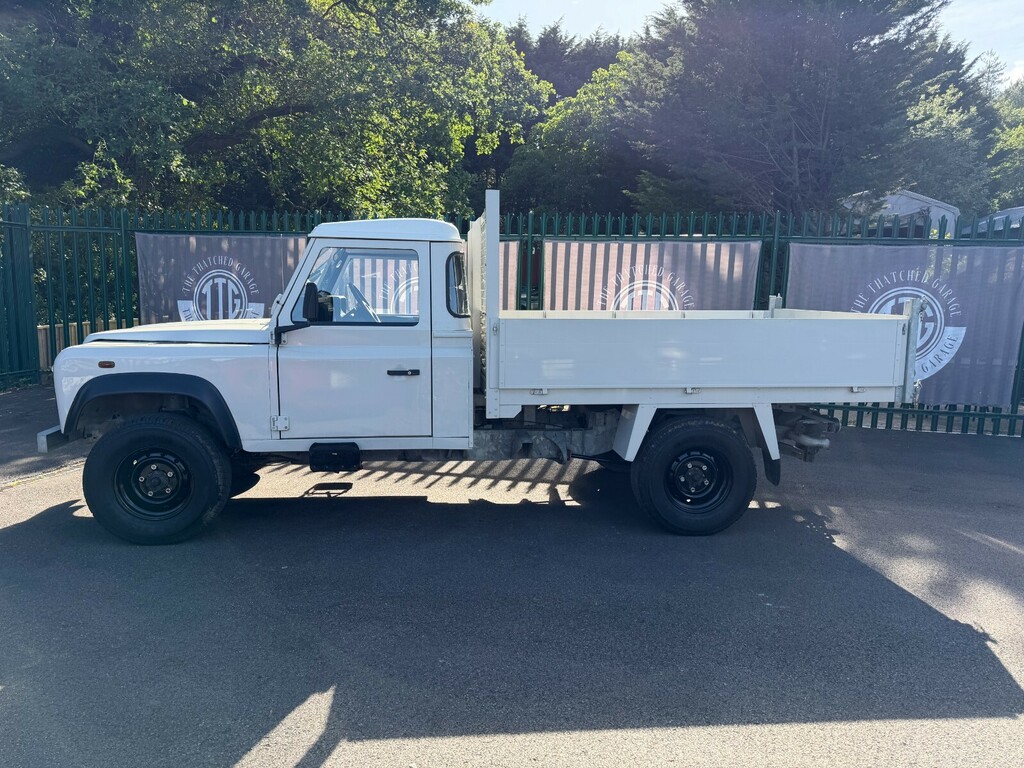 Land Rover Defender 130 130 Tipper White #2