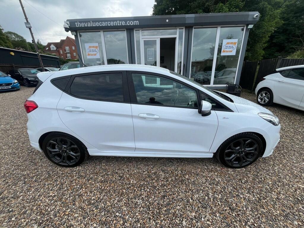 Ford Fiesta Hatchback 1.0T Ecoboost St-line Euro 6 Ss AF68ULJ White #3