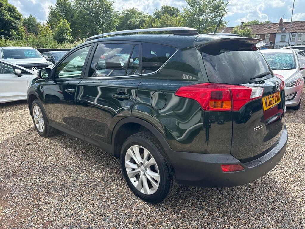 Toyota Rav 4 Suv 2.2 D-cat Invincible 4Wd Euro 5 2013 WJ63ZVM Green #5