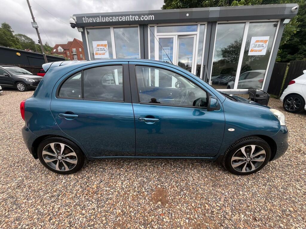 Nissan Micra Hatchback 1.2 Dig-s Tekna Euro 5 Ss 20141 KY14DZA Blue #3