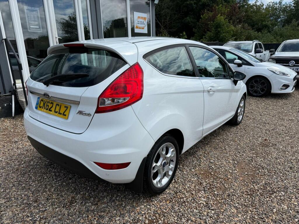 Ford Fiesta Hatchback 1.25 Zetec 201262 CK62CLZ White #3