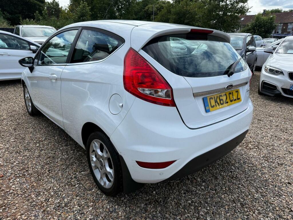 Ford Fiesta Hatchback 1.25 Zetec 201262 CK62CLZ White #5