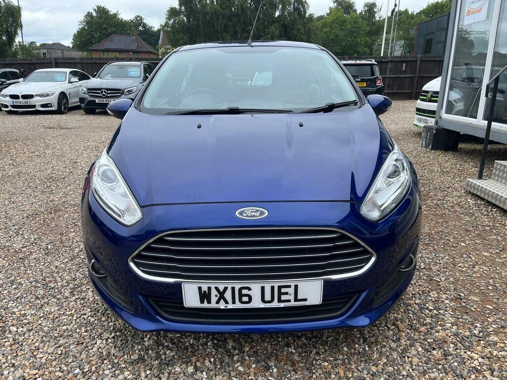 Ford Fiesta Hatchback 1.0T Ecoboost Zetec Euro 6 Ss 20 WX16UEL Blue #2