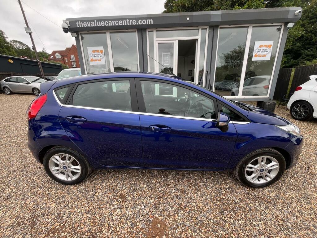 Ford Fiesta Hatchback 1.0T Ecoboost Zetec Euro 6 Ss 20 WX16UEL Blue #3