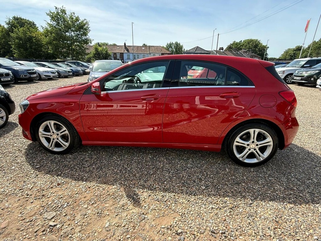 Mercedes-Benz A Class Hatchback 1.6 A180 Sport Edition Euro 6 Ss Red #6