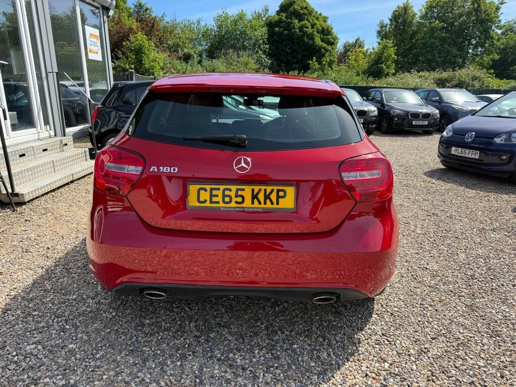 Mercedes-Benz A Class Hatchback 1.6 A180 Sport Edition Euro 6 Ss Red #4