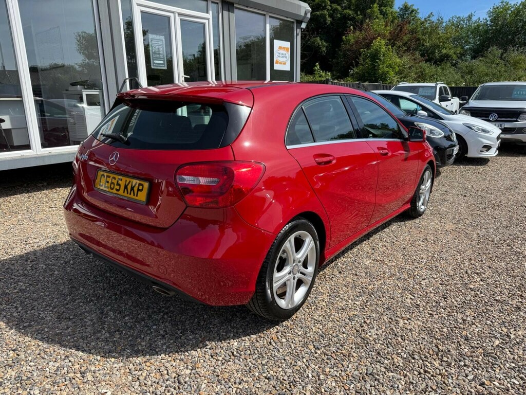 Mercedes-Benz A Class Hatchback 1.6 A180 Sport Edition Euro 6 Ss Red #3