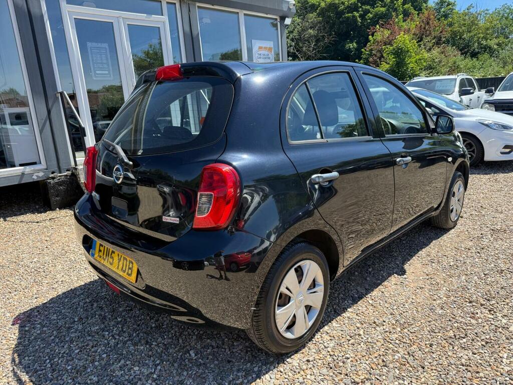 Nissan Micra Hatchback 1.2 Visia Euro 5 201515 Black #3