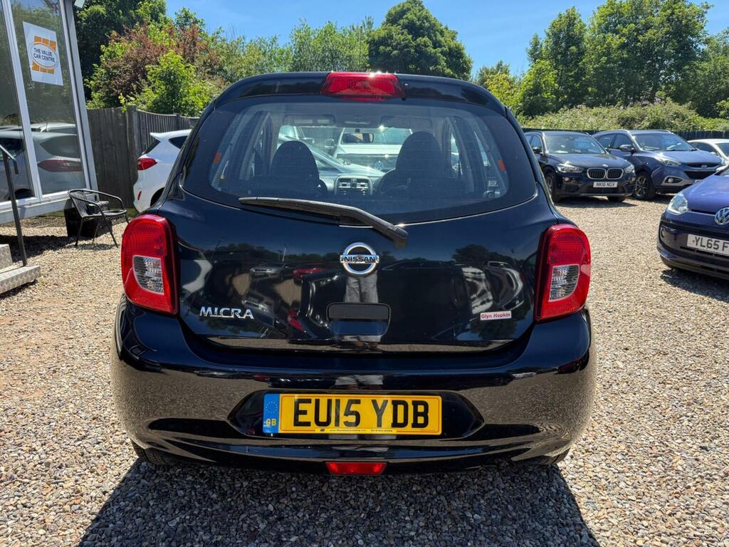 Nissan Micra Hatchback 1.2 Visia Euro 5 201515 Black #4