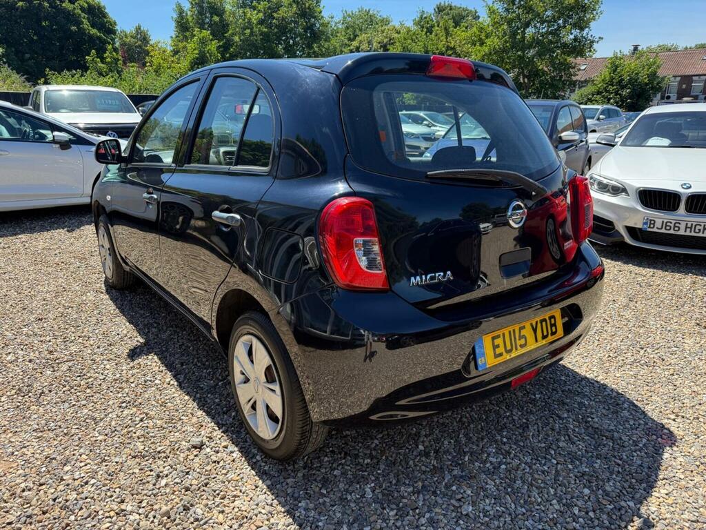 Nissan Micra Hatchback 1.2 Visia Euro 5 201515 Black #5