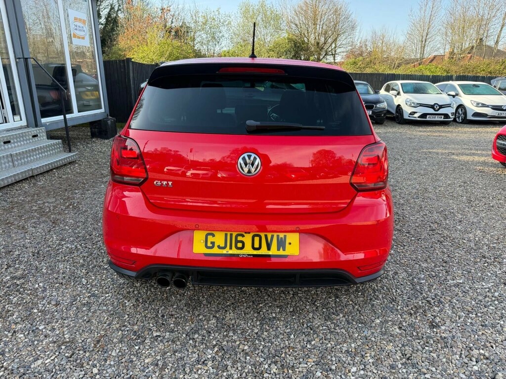 Volkswagen Polo 1.8 Tsi Bluemotion Tech Gti Dsg Euro 6 Ss Red #4