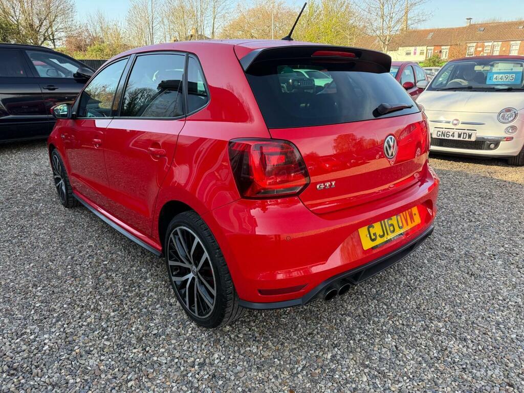 Volkswagen Polo 1.8 Tsi Bluemotion Tech Gti Dsg Euro 6 Ss Red #5