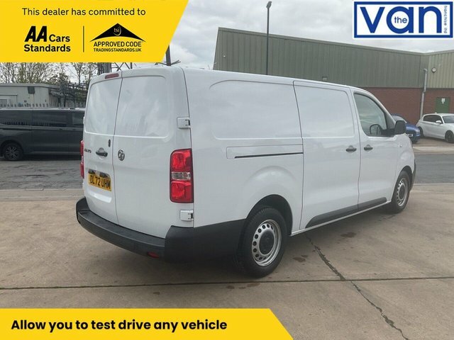 Vauxhall Vivaro 1.5 Turbo D 2900 Prime Panel Van 6Dr DL72UHM White #3