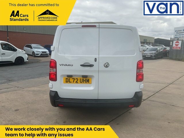 Vauxhall Vivaro 1.5 Turbo D 2900 Prime Panel Van 6Dr DL72UHM White #4