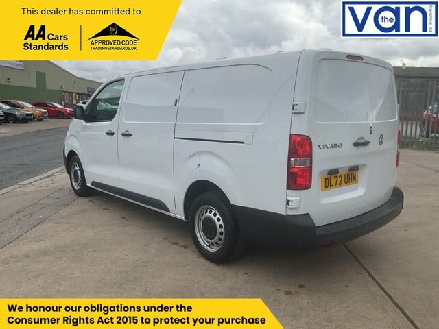 Vauxhall Vivaro 1.5 Turbo D 2900 Prime Panel Van 6Dr DL72UHM White #5
