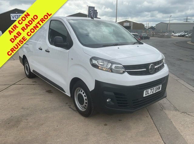 Vauxhall Vivaro 1.5 Turbo D 2900 Prime Panel Van 6Dr White