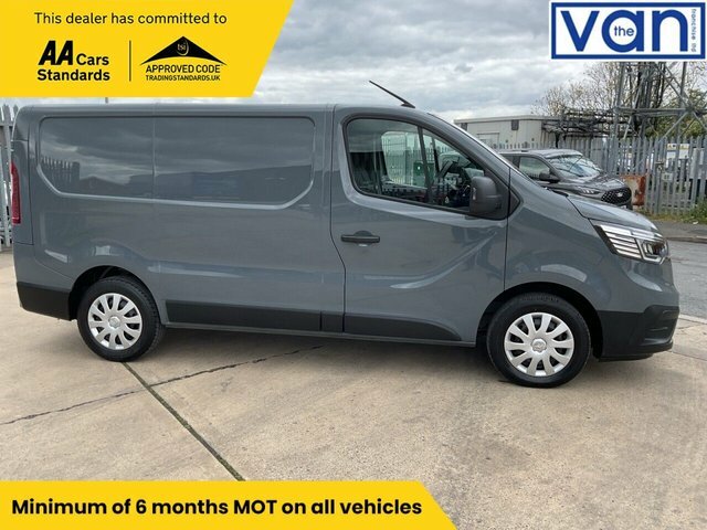 Renault Trafic 2.0 Dci Blue Sl28 Business Panel Van M NA73YSX Grey #2