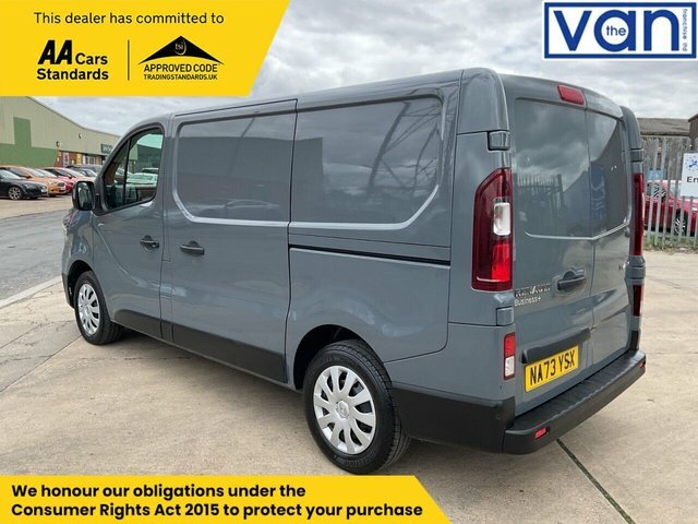 Renault Trafic 2.0 Dci Blue Sl28 Business Panel Van M NA73YSX Grey #5