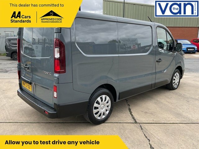Renault Trafic 2.0 Dci Blue Sl28 Business Panel Van M NA73YSX Grey #3