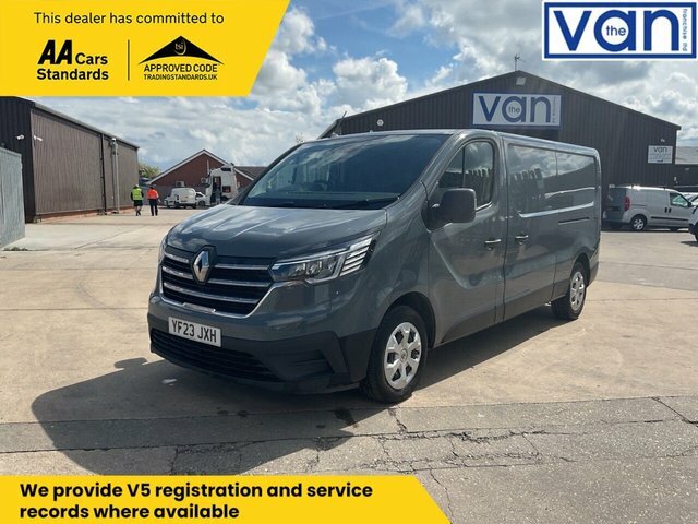 Renault Trafic 2.0 Dci Blue Ll30 Advance Panel Van Man YF23JXH Grey #6