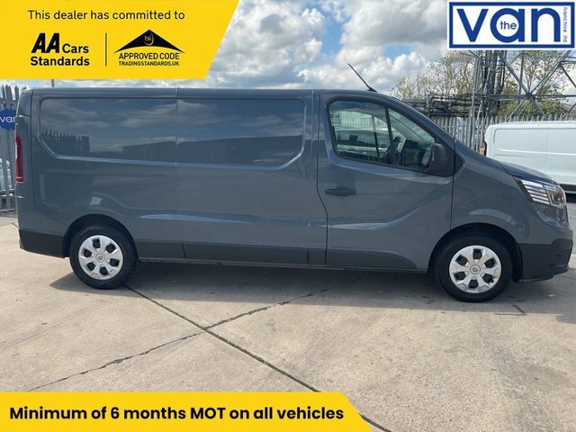 Renault Trafic 2.0 Dci Blue Ll30 Advance Panel Van Man YF23JXH Grey #2