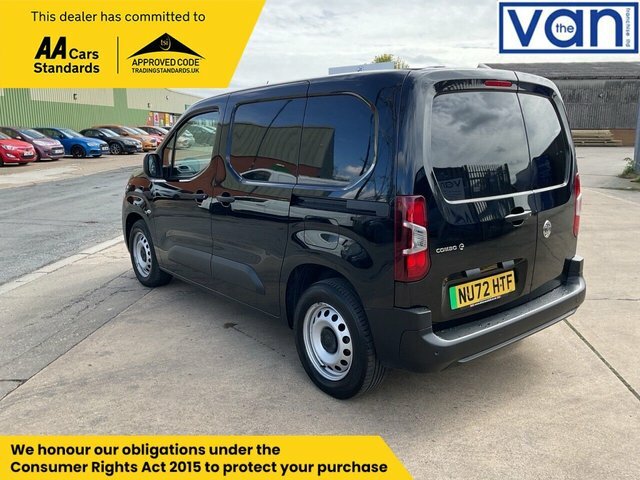 Vauxhall Combo-e Life 2300 50Kwh Dynamic Panel Van NU72HTF Black #5