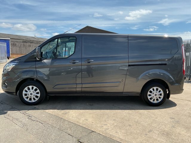 Ford Transit Custom 2.0 300 Ecoblue Limited Panel Van Manua HV22OAY Grey #6