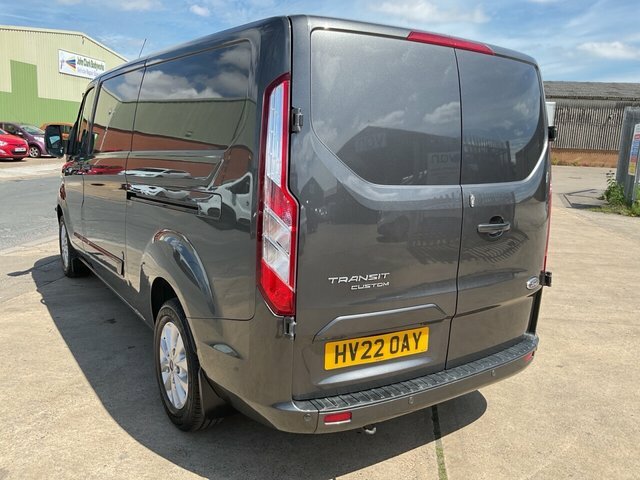 Ford Transit Custom 2.0 300 Ecoblue Limited Panel Van Manua HV22OAY Grey #5