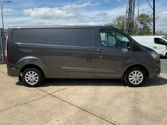Ford Transit Custom 2.0 300 Ecoblue Limited Panel Van Manua HV22OAY Grey #2