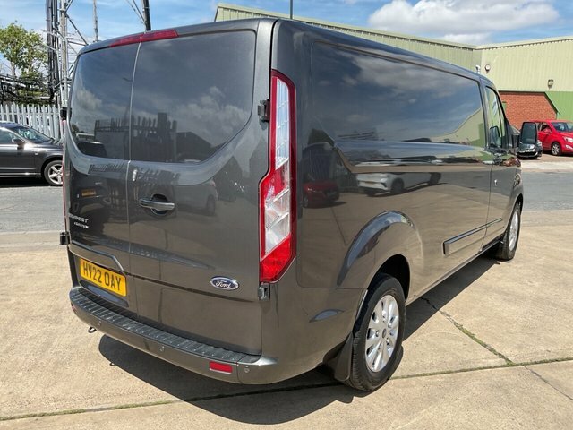 Ford Transit Custom 2.0 300 Ecoblue Limited Panel Van Manua HV22OAY Grey #3
