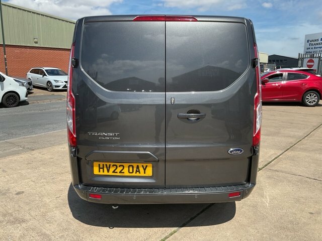 Ford Transit Custom 2.0 300 Ecoblue Limited Panel Van Manua HV22OAY Grey #4