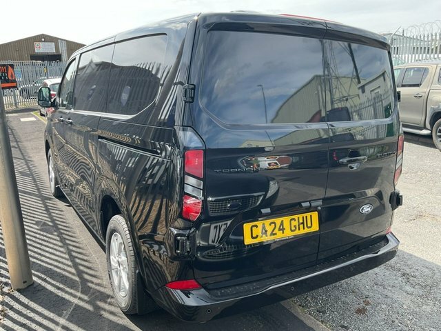 Ford Transit Custom 2.0 280 Ecoblue Limited Panel Van Manua CA24GHU Black #6