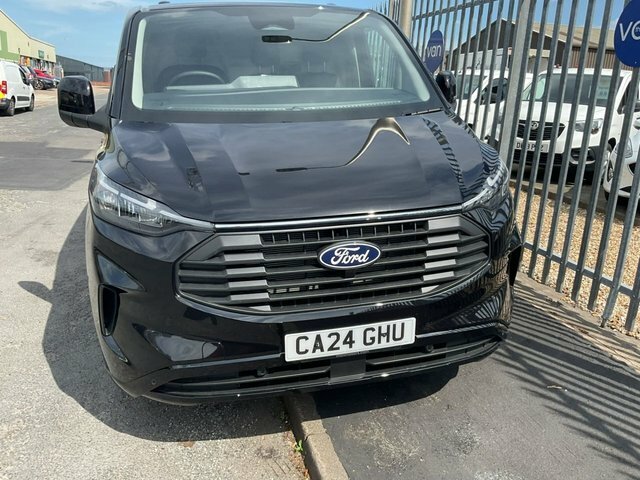 Ford Transit Custom 2.0 280 Ecoblue Limited Panel Van Manua CA24GHU Black #4