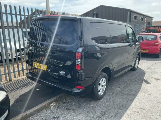 Ford Transit Custom 2.0 280 Ecoblue Limited Panel Van Manua CA24GHU Black #2