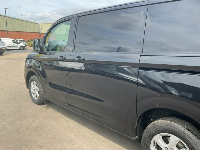 Ford Transit Custom 2.0 280 Ecoblue Limited Panel Van Manua CK24HPP Black #6