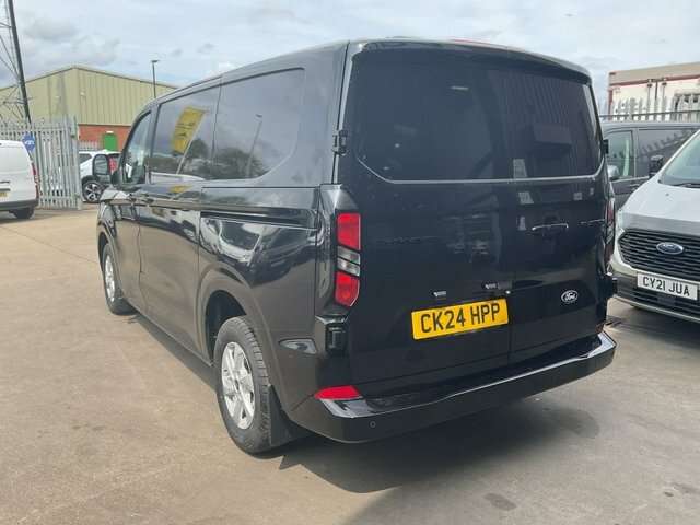 Ford Transit Custom 2.0 280 Ecoblue Limited Panel Van Manua CK24HPP Black #4