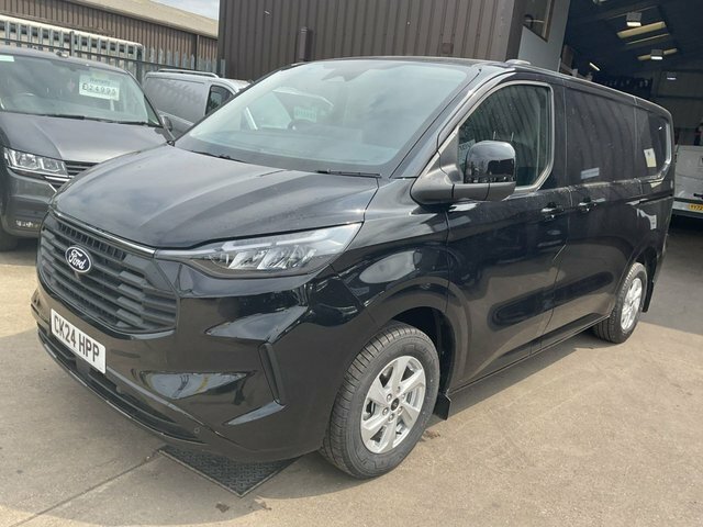 Ford Transit Custom 2.0 280 Ecoblue Limited Panel Van Manua CK24HPP Black #2