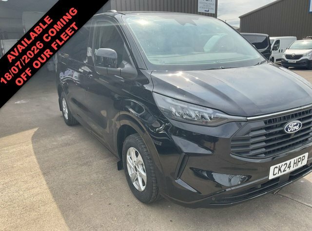 Ford Transit Custom 2.0 280 Ecoblue Limited Panel Van Manua Black