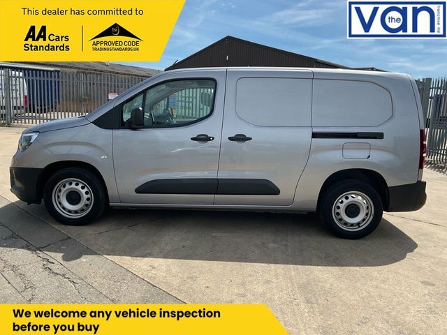 Vauxhall Combo Cargo L2 2300 1.5 Turbo D 130Ps H1 Prime Va Grey #6