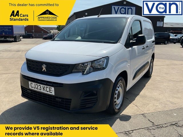 Peugeot Partner Panel Van 1.5 Bluehdi 1000 Professional Premium Black #7