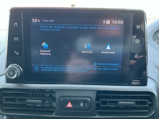 Peugeot Partner Panel Van 1.5 Bluehdi 1000 Professional Premium Black #24
