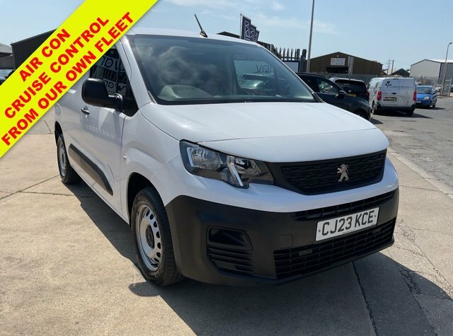 Peugeot Partner 1.5 Bluehdi 1000 Professional Premium Standard P White
