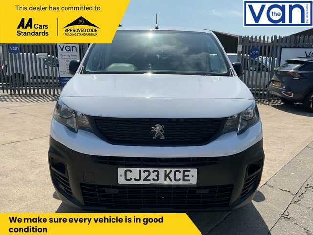 Peugeot Partner Panel Van 1.5 Bluehdi 1000 Professional Premium Black #8