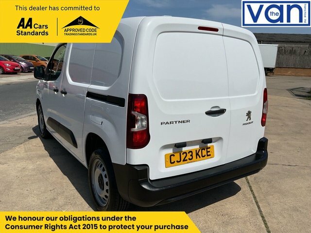 Peugeot Partner 1.5 Bluehdi 1000 Professional Premium Standard P White #5