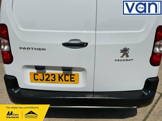 Peugeot Partner Panel Van 1.5 Bluehdi 1000 Professional Premium Black #10