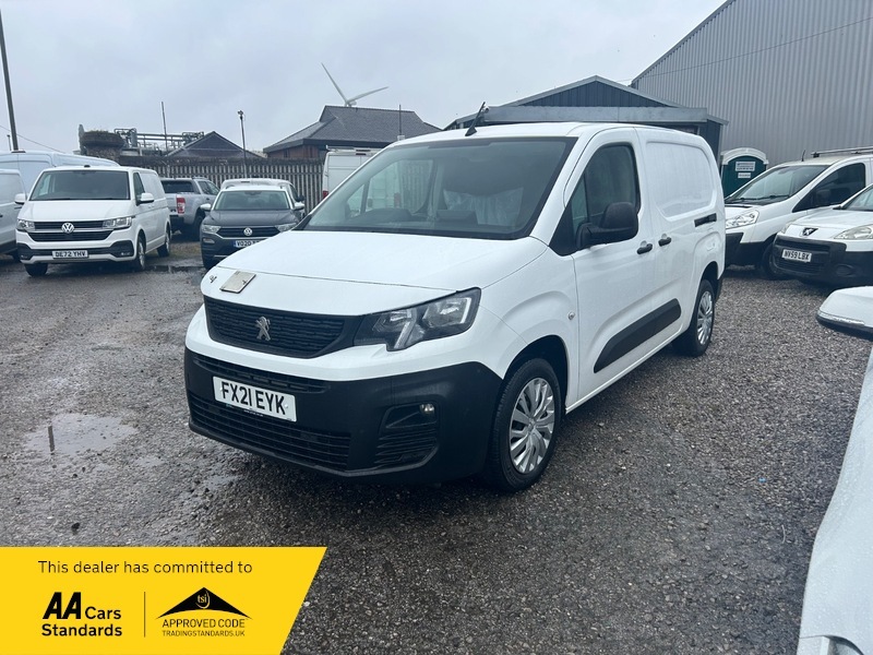 Peugeot Partner Bluehdi Professional L2 White